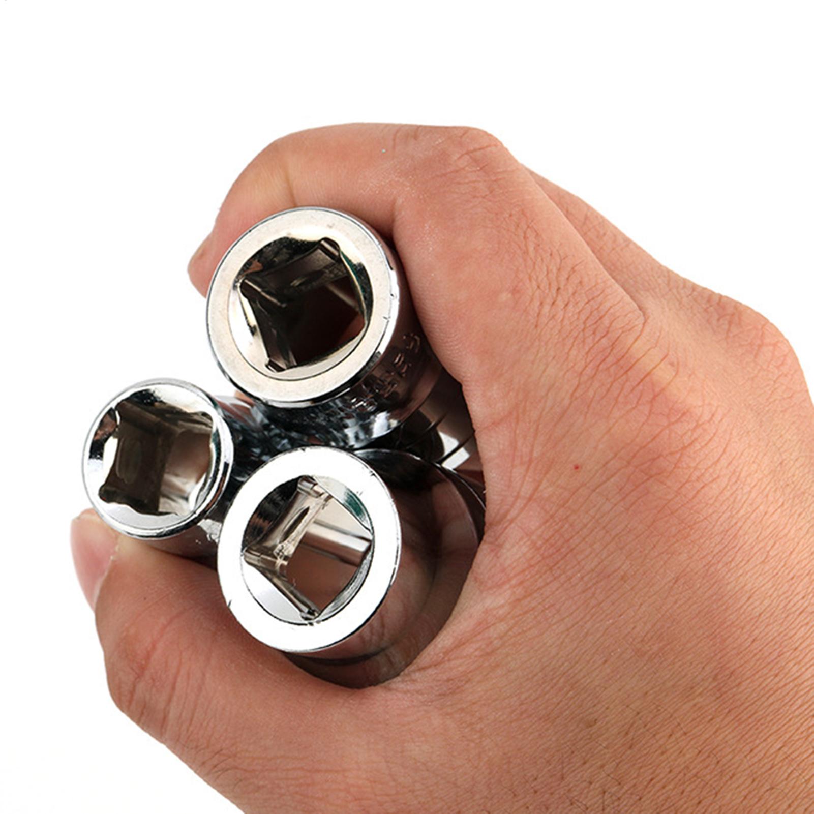 Tool Set - Dopsleutelset Universeel Multifunctioneel Draagbaar Gereedschap Auto
