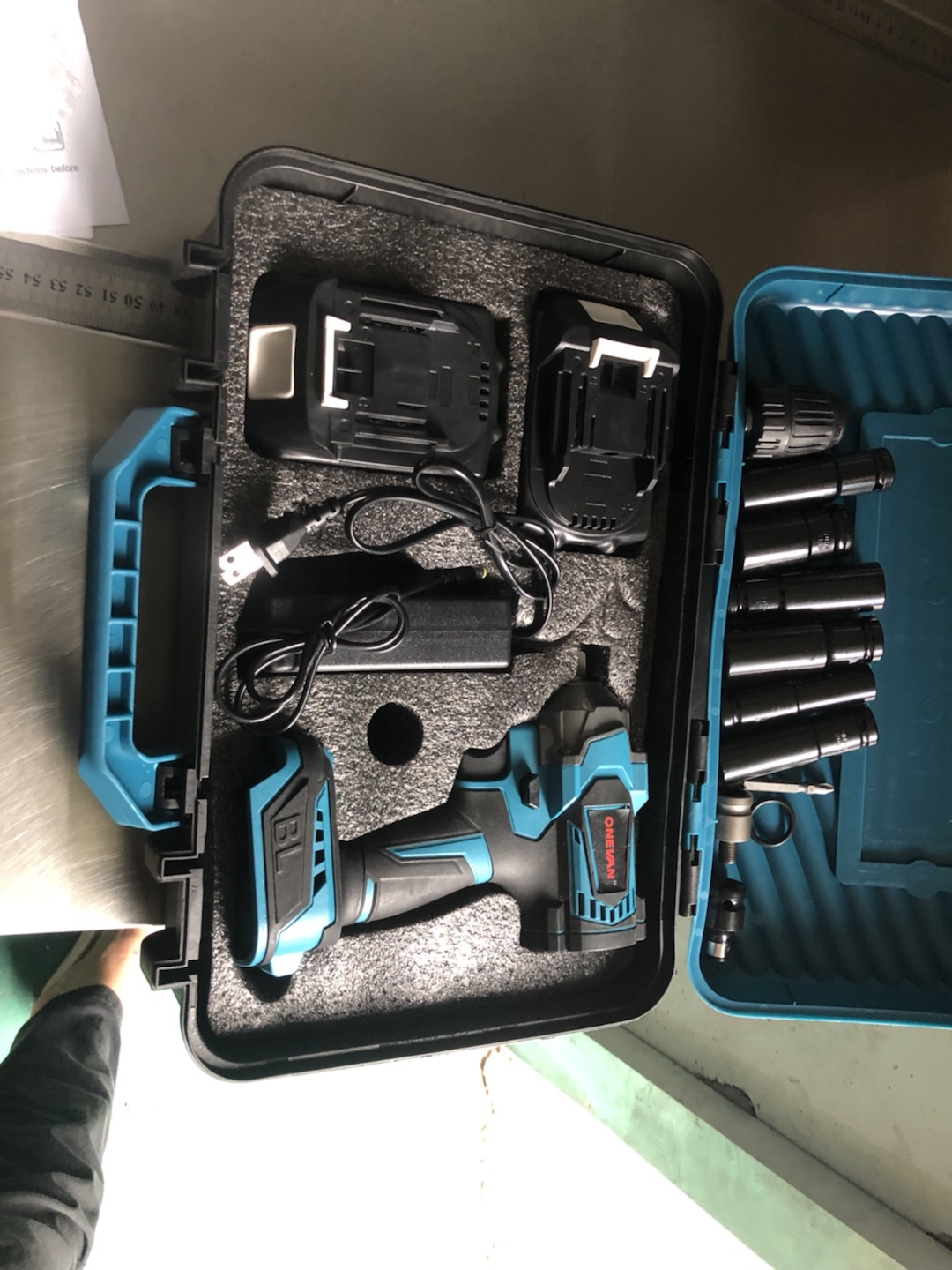 1200N.m Koppel Borstelloze Ele - Socket Wrench recensie en prijs
